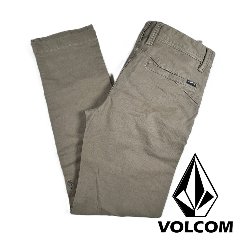 Volcom Youth Chinos Khaki, Size 27